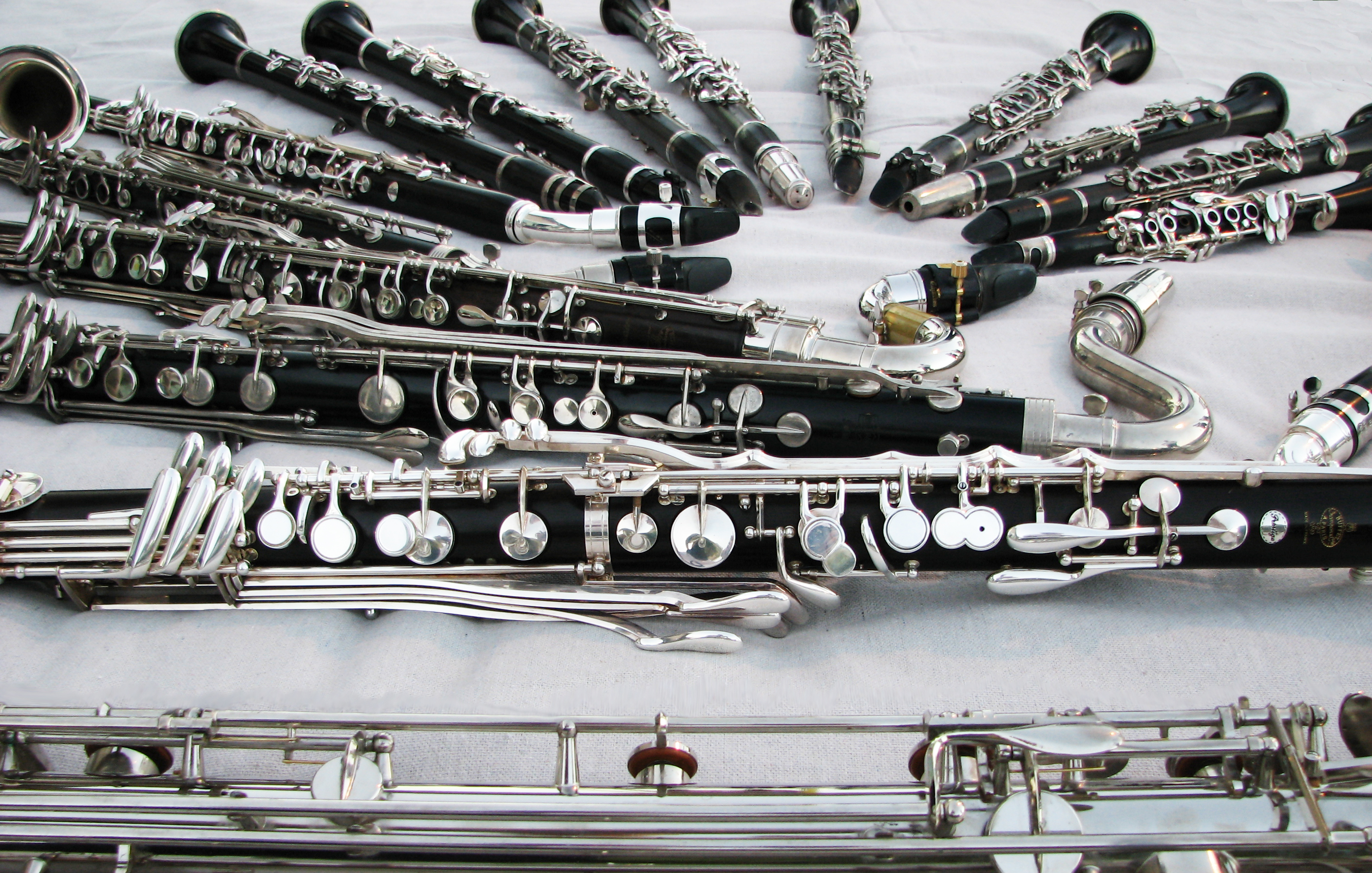 clarinet family with names